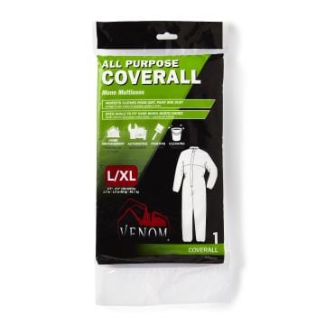 Venom Steel All-Purpose Coveralls, Size L/XL or 2XL
