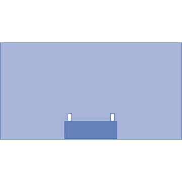 Medline Top Surgical Drapes, Sterile, 102 x 53 in. - DYNJP4002