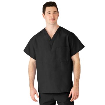 Medline 610 AngelStat 2-Pocket Scrub Tops with Color Coding