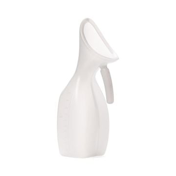 Medline Translucent Female Urinals, Plastic