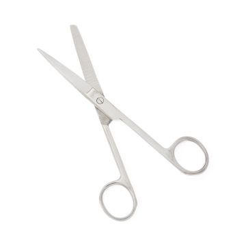 Medline Floor Grade O.R. Scissors, Straight, Sharp/Blunt, 5-1/2 in. - MDS10376