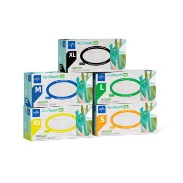 Aloetouch Nitrile Exam Gloves Powder Free - NonSterile