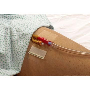Adhesive patch holder