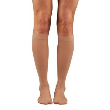 Shape To Fit Unisex Anti-Embolism Knee High 18 mmHg Compression Stockings, Closed Toe