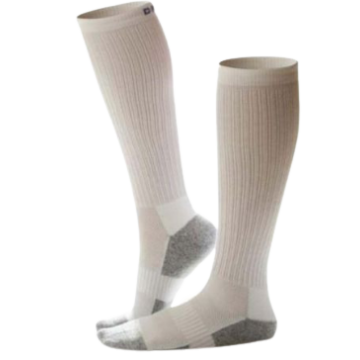 Shape To Fit 15-20 mmHg Diabetic Support Compression Socks, Closed Toe
