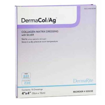 DermaCol Ag Silver Collagen Matrix Dressing