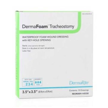 DermaFoam Tracheostomy Dressing