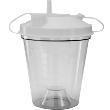 DeVilbiss 610-12B 800cc Collection Bottle Replacement for Vacu-Aide Compact 7305