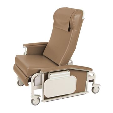 Doe, Steel Casters, Drop Arm Bariatric Care Cliner