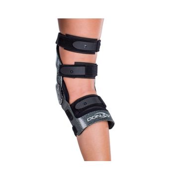 X-Small DonJoy Armor Knee Brace With FourcePoint Hinge, Left, Short Calf (11-1441-1)