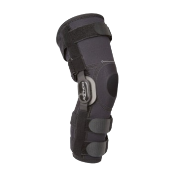 Small Neoprene Sleeve with Patella Donut, Standard Hinge (11-3503-2)