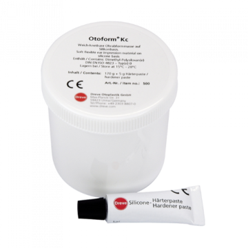 Dreve Otoform Kc Hardener Paste (124m L tub + 5 mL hardener)