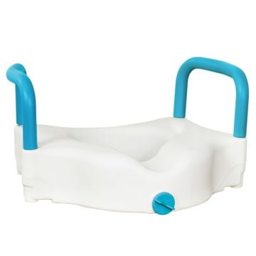 Drive Medical AquaSense 3-in-1 Contoured Raised Toilet Seat