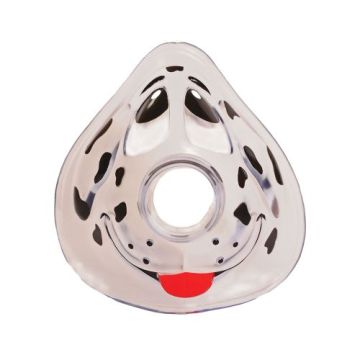 AIRIAL Spotz the Dog Mask for use with Meter Dose Inhaler Chamber