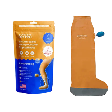 Dry Pro Prosthetic Protector and bag 