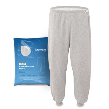 Dryment Adult Incontinence Pants, Washable - Several Colors/Sizes