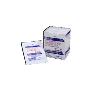 Dusoft 2 x 2 Inch Non-Woven Sponge 4 Ply, Box of 25