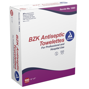  BZK Antiseptic Towelettes