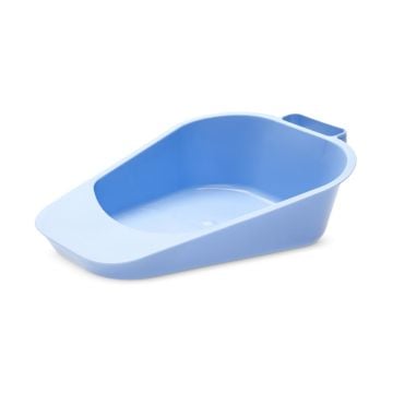 Medline Autoclavable Fracture Bedpans, Blue - DYND88220