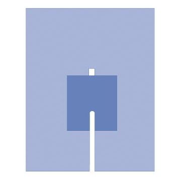 Medline Small Split Surgical Drape with Adhesive, Sterile, 53 x 77 in. - DYNJP2432
