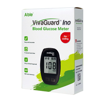 Vivaguard Ino Glucose Meter and Test Strips