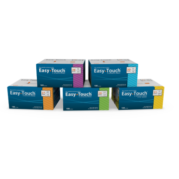 EasyTouch U-100 Insulin Syringes - 27-31 Gauge