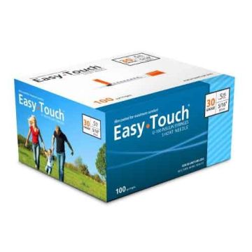 EasyTouch Insulin Syringe 30-Gauge, 5/16-Inch
