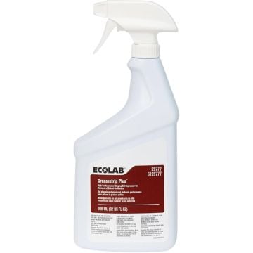 Ecolab Greasestrip Plus Clinging Gel Degreaser - 32 Fl Oz