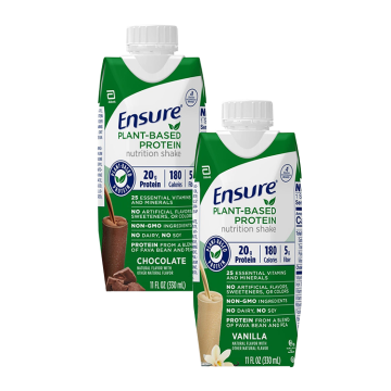 Ensure Plant Based Protein Shake - Chocolate and Vanilla