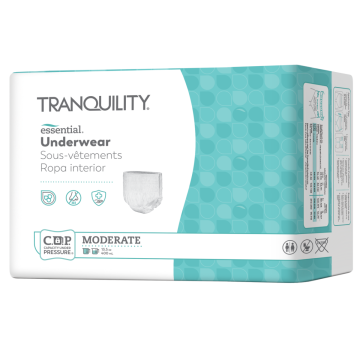 X Large, 210 to 250 Pounds, 48 to 66 Inch Waist/Hip, 400 mL Capacity, Moderate Absorbency