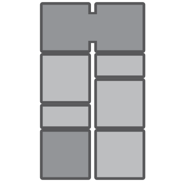 PS26U44TTS - 26-foot ramp with 4-foot platforms