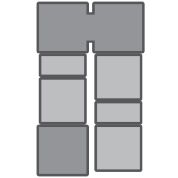PS26U55TTS  - 26-foot ramp with 5-foot platforms