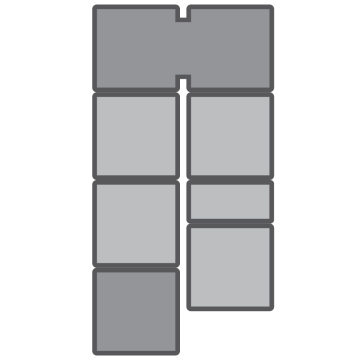 28-foot ramp with 4-foot platforms