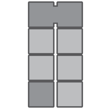 PS30U44TTS - 30-foot ramp with 4-foot platforms