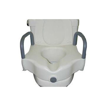Raised Toilet Seats with Front Clasp