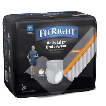 Medline FitRight ActivEdge Underwear for Men