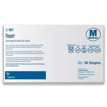 Flexam Nitrile Exam Gloves Powder Free - Sterile