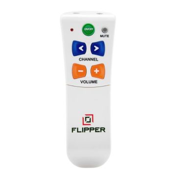 Flipper Big Button Universal TV Remote