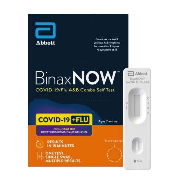 BinaxNOW COVID-19/Flu A&B Combo Self Test