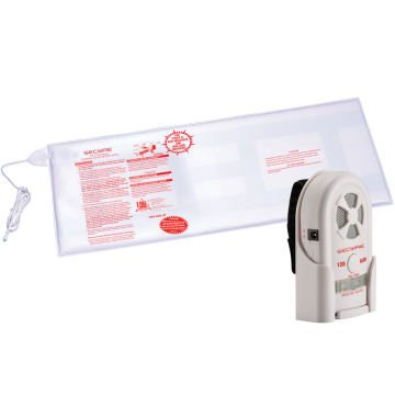 Secure 120 Fall Alarm Monitor One Year Bed Pad Set