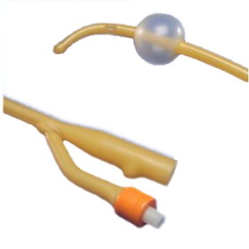 Hydrogel Coated Latex 2-Way Foley Catheters Coude Tip