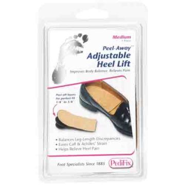 Peel-Away No Fastening Heel Lift