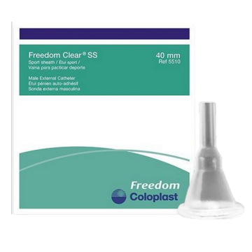 Freedom Clear SS External Condom Catheter 