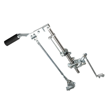 Freedom Staff Portable Handicap Driving Hand Controls, Right Angle