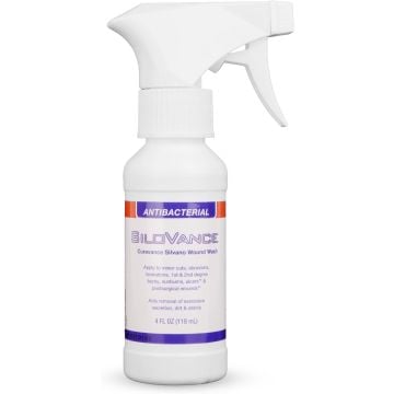 CuraVance SiloVance Nano Silver Wound Wash - 4 Oz