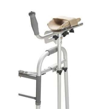Medline Youth Walker Platform Attachment, Chrome - G07703M