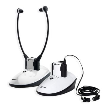 Geemarc CL7350 Series OPTI TV Listener - Clip & Stethoscope