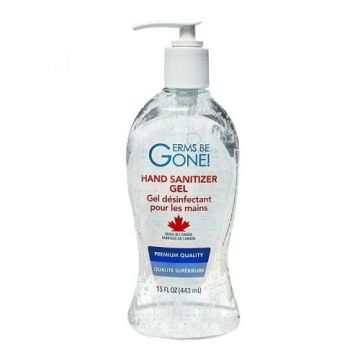 Germs Be Gone Gel Hand Sanitizer