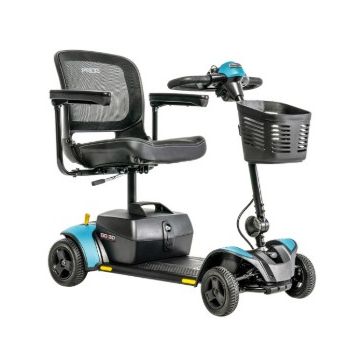 Robin's egg blue scooter