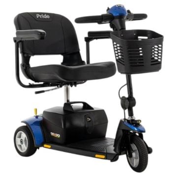 Pride Go-Go Elite Traveler 3-Wheel Mobility Scooter